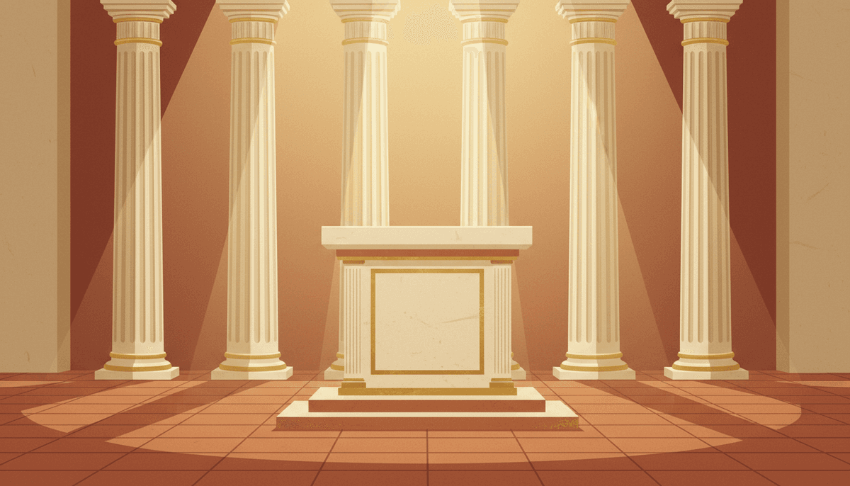 Cicero - Roman speaking podium